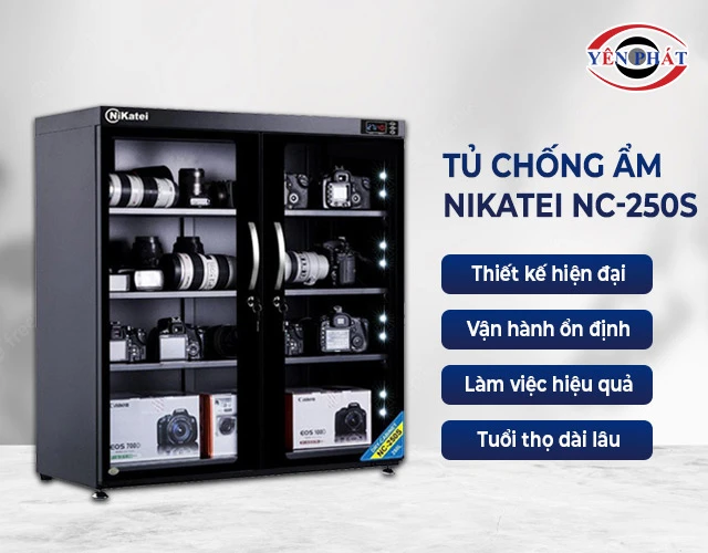 ưu điểm Tủ chống ẩm Nikatei NC-250S