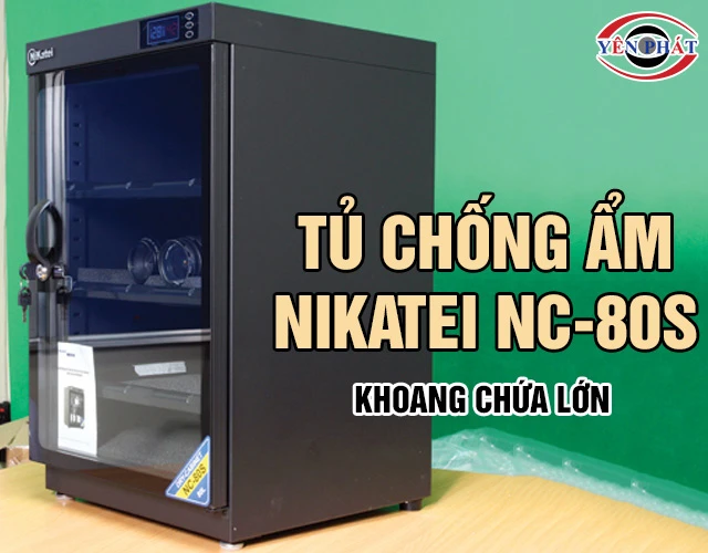 Tủ chống ẩm Nikatei NC-80S lớn