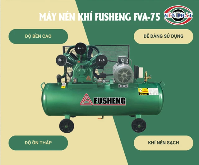 ưu điểm Máy nén khí Fusheng FVA-75