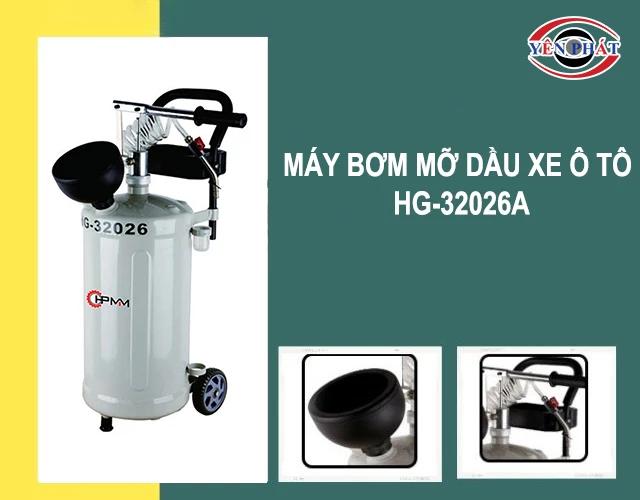 Máy bơm mỡ dầu ô tô HG-32026A