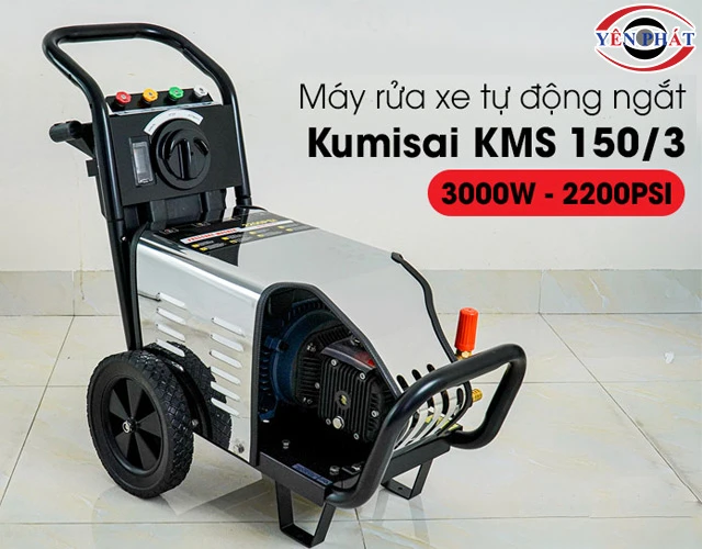 Máy rửa xe 3KW Kumisai KMS 150/3