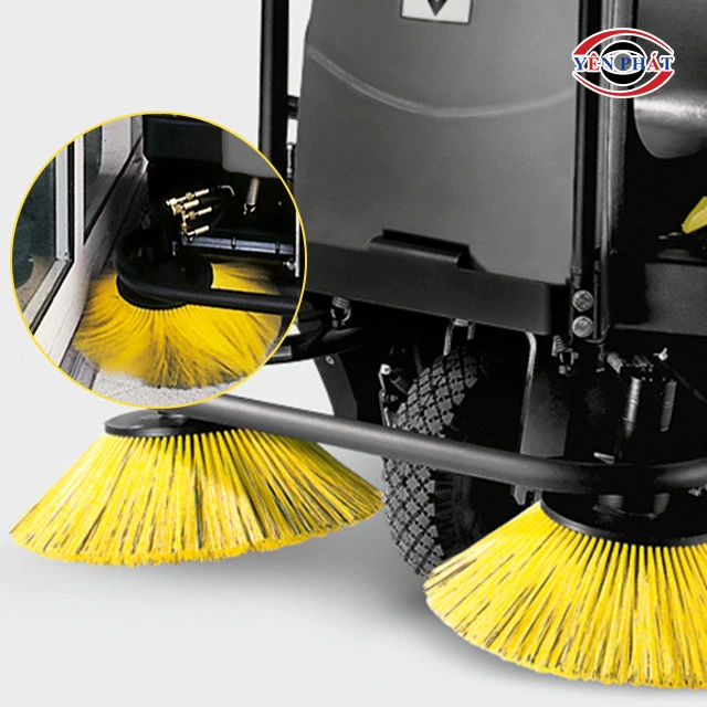 chổi xe quét rác