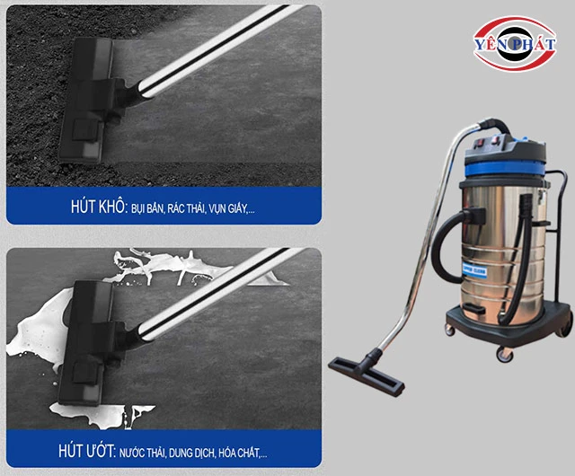 Supper Clean AS70-1 hút bụi - nước đồng thời