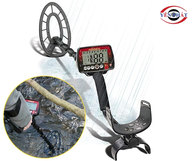 Máy dò kim loại Fisher F44 Mỹ chống nước