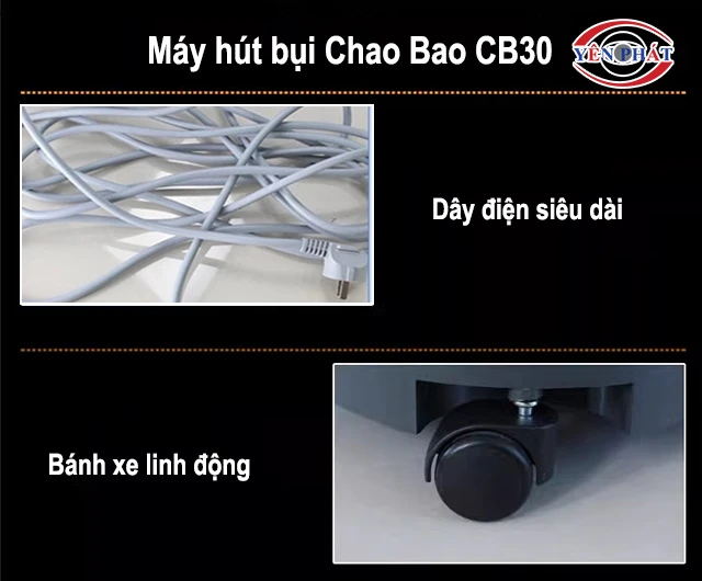 Chao Bao CB30 di chuyển linh hoạt