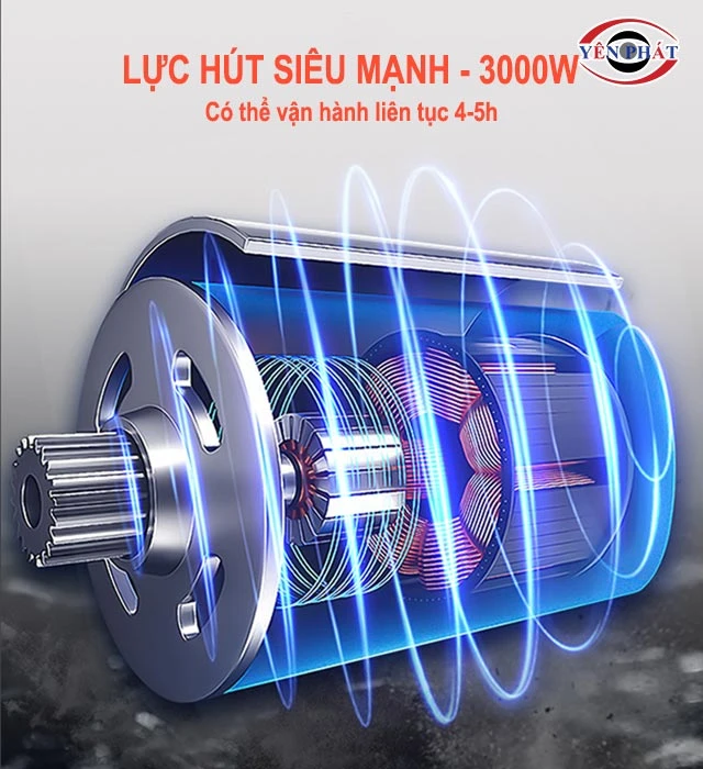 công suất mạnh mẽ