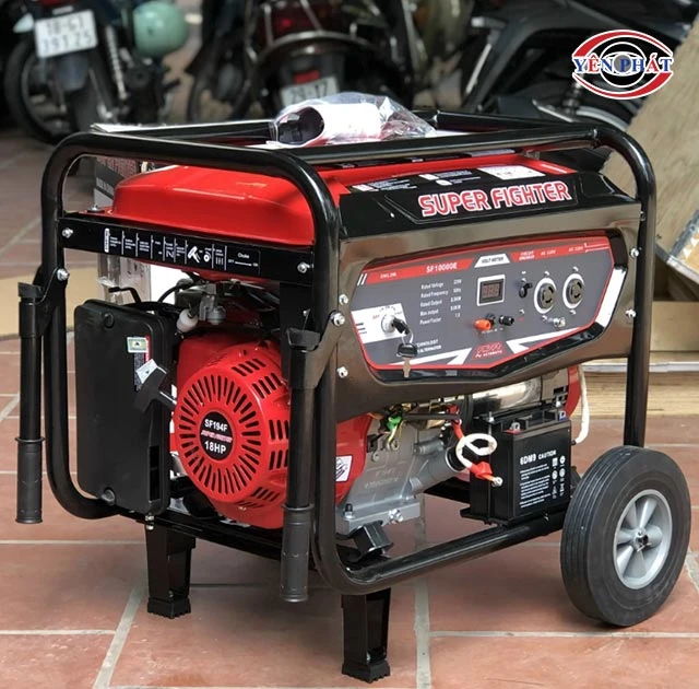 Máy phát điện 9kW chạy xăng Super Fighter