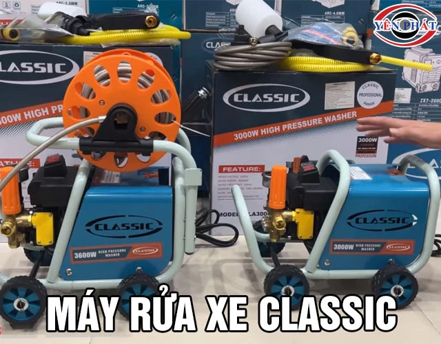Top 9 Máy Rửa Xe Classic Đáng Mua: Rẻ, Bền, Mạnh