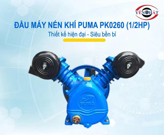 Đầu máy nén khí Puma PK0260 (1/2HP)