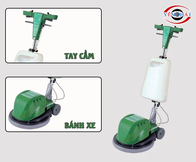 Giao diện máy chà sàn Chao Bao AC171