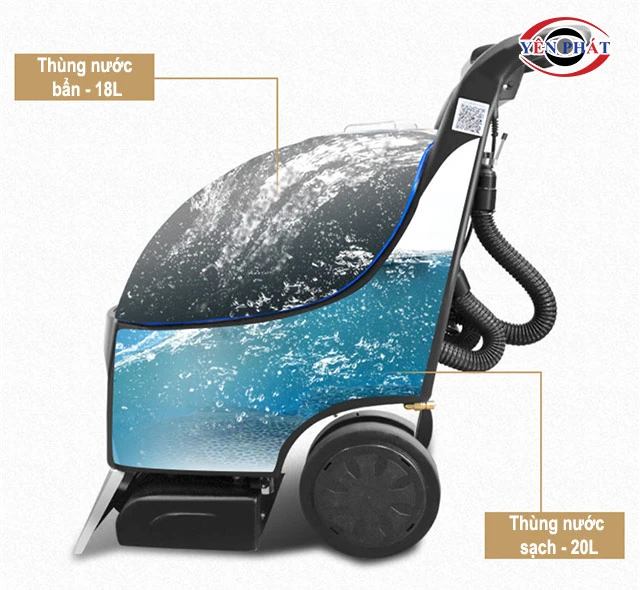 thùng chứa nước sạch, nước bẩn