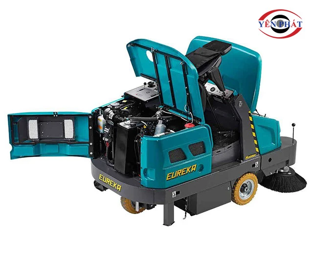 cấu tạo của Xe quét rác MAGNUM HDK