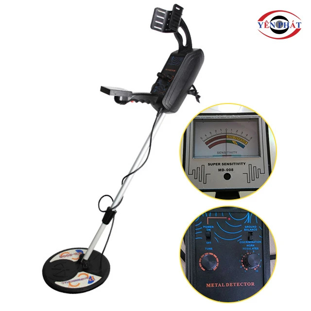 bảng điều khiển Máy dò kim loại MD 008