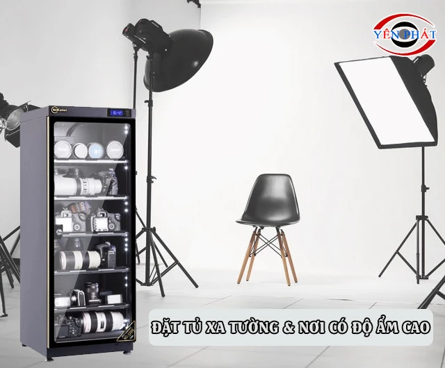 Tủ đặt tại nơi vị trí thuận tiện