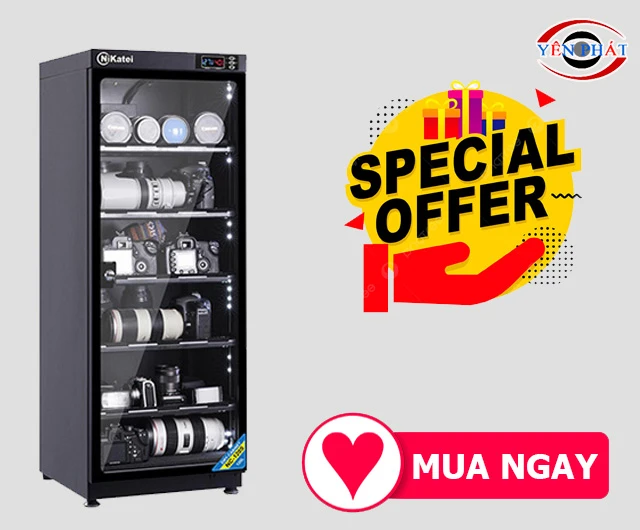 Giá tủ chống ẩm cao cấp Nikatei NC-120S siêu hời
