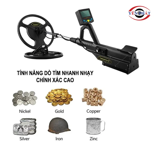 dò tìm kim loại cực nhanh