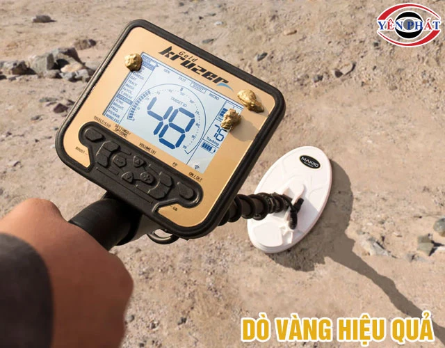 Máy dò vàng chuyên dụng Gold Kruzer hiệu quả