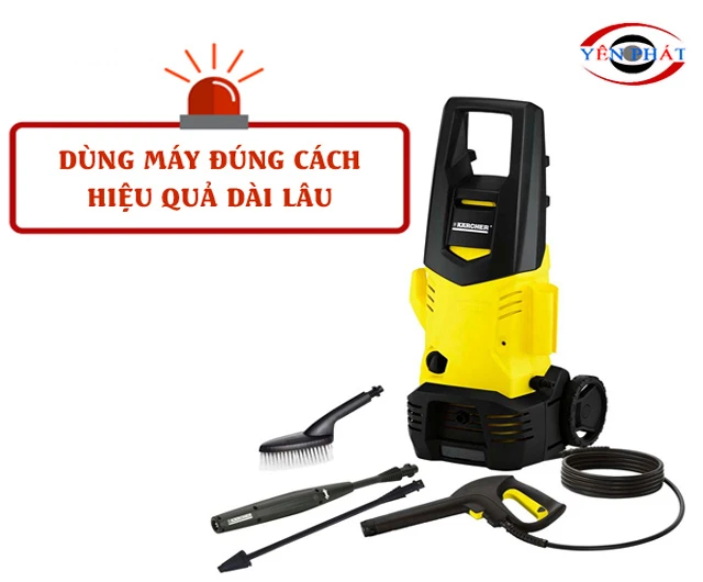 Dùng máy đúng cách, hiệu quả dài lâu