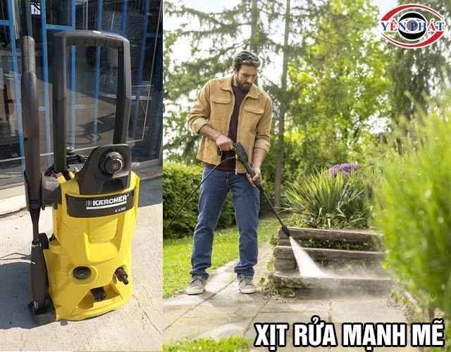 Máy phun rửa xe áp lực Karcher K4.600 mạnh mẽ