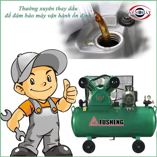 thay dầu máy thường xuyên