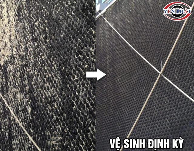 Vệ sinh tấm tản nhiệt Kumisai KMS-05