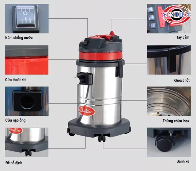 các bộ phận của Chao Bao A025