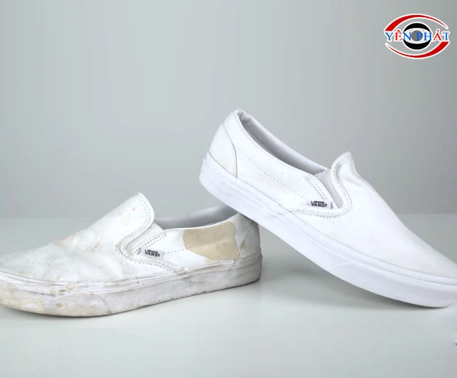 Cách vệ sinh giày Vans trắng