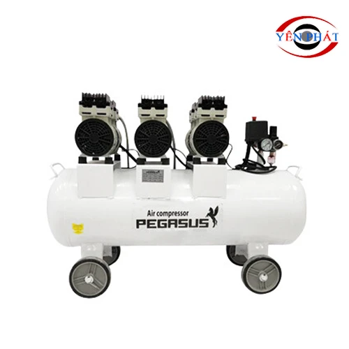 Máy nén khí không dầu giảm âm Pegasus TM- OF750x3-180L 1