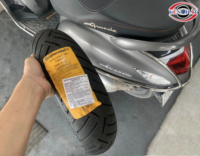 Thay lốp xe Grande hết bao nhiêu tiền