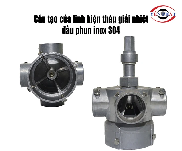 cấu tạo của đầu phun inox 304