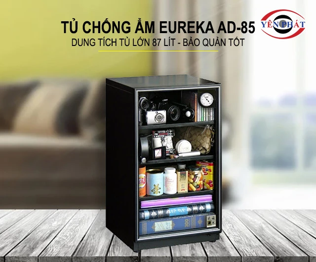 dung tích tủ Eureka AD-85