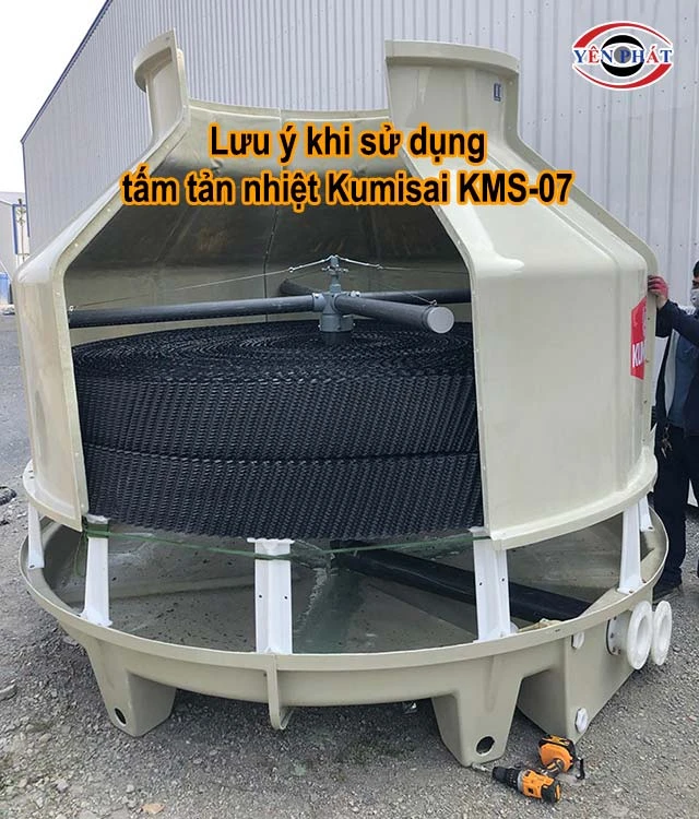 lưu ý khi sử dụng tấm tản nhiệt Kumisai KMS-07