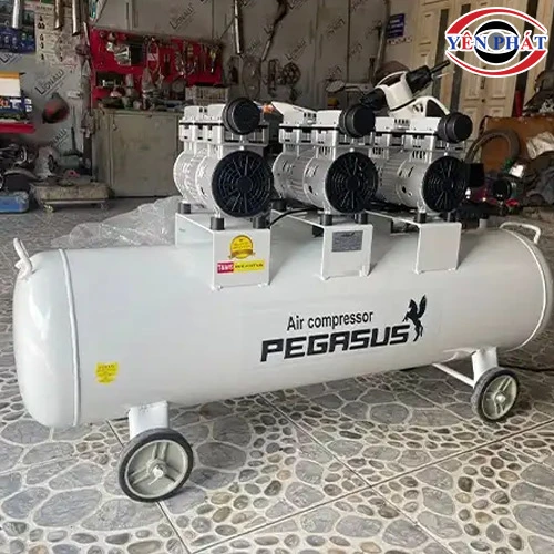 Máy nén khí không dầu giảm âm Pegasus TM-OF750x3-120L 3