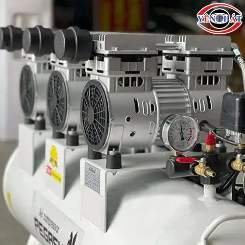 Máy nén khí không dầu giảm âm Pegasus TM-OF750x3-120L 5