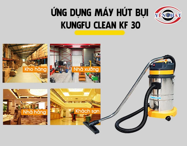 ứng dụng của Kungfu Clean KF 30