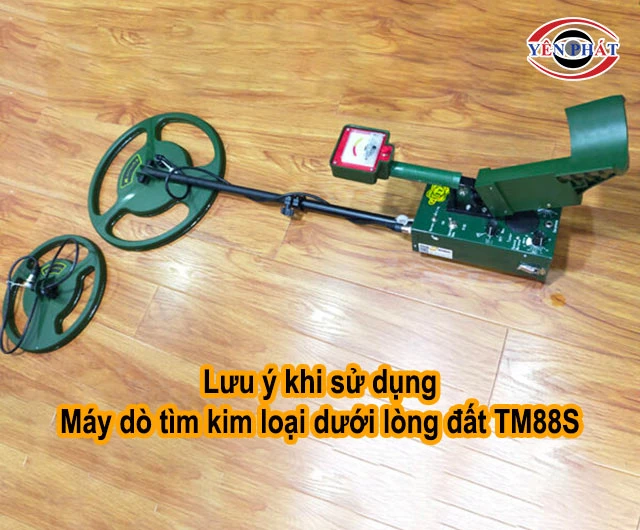 lưu ý khi dùng Máy dò tìm kim loại TM88S