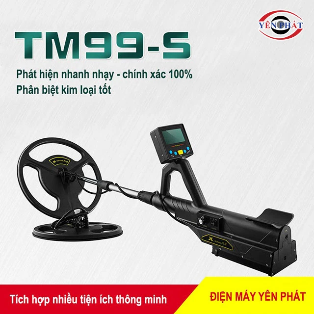 Máy dò kim loại sâu dưới đất TM99S nhanh nhạy