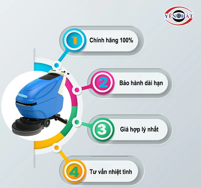 máy chà sàn Kungfu Clean KF461tại yên phát