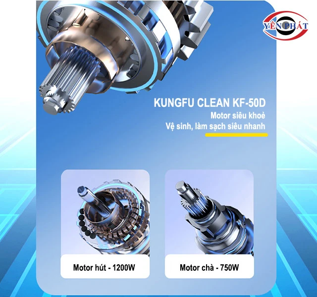 công suất Máy chà sàn Kungfu Clean KF-50D