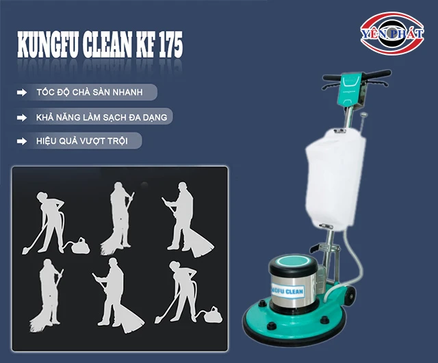 Kungfu Clean KF 175 làm sạch cực tốt
