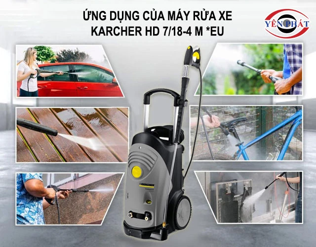 ứng dụng của Karcher HD 7/18-4 M *EU