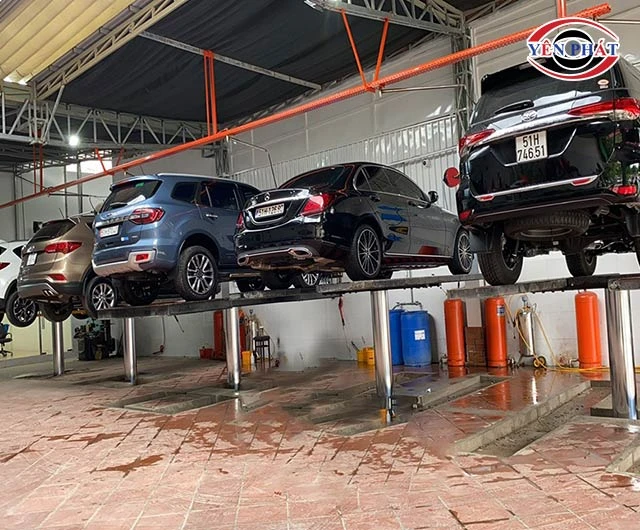 nhu cầu rửa xe tại quận 7