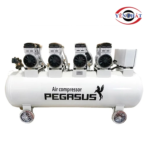 Máy nén khí không dầu giảm âm Pegasus TM-OF1100x3-180L 1