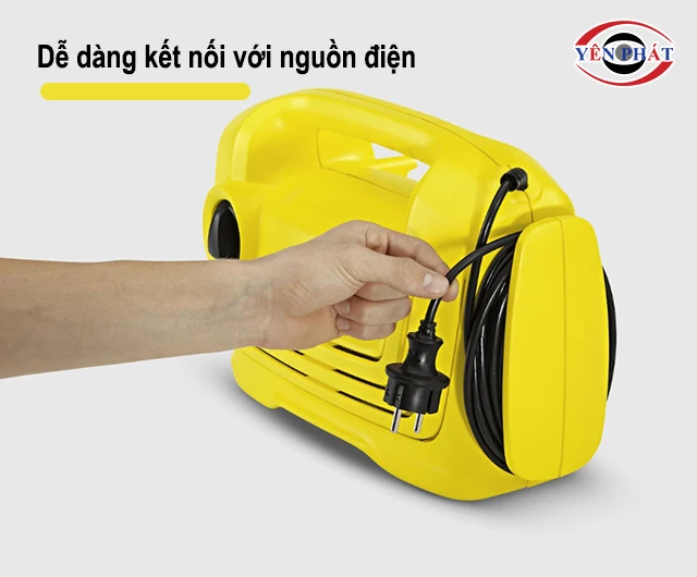 kết nối nguồn điện dễ dàng