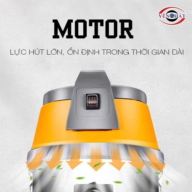 motor hút bụi siêu khoẻ