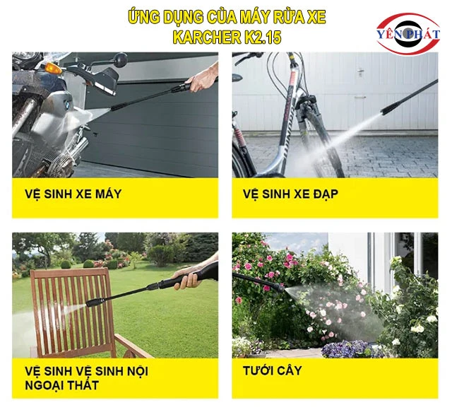 Máy bơm rửa xe gia đình Karcher K2.15 5