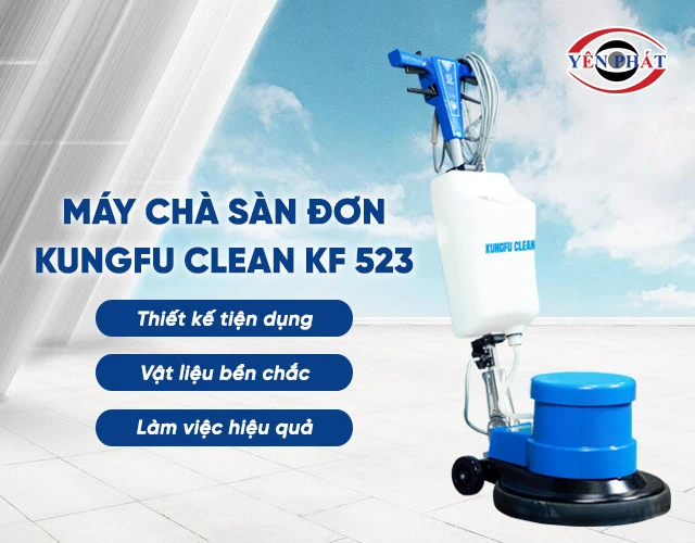 ưu điểm của Máy chà sàn Kungfu Clean KF 523