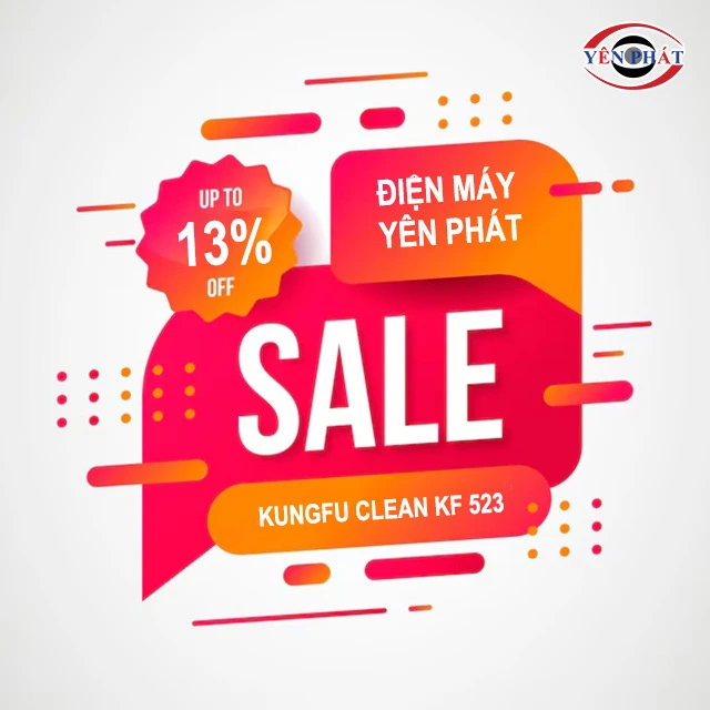 Yên Phát sale Máy chà sàn Kungfu Clean KF 523