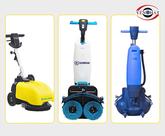 máy chà sàn liên hợp mini