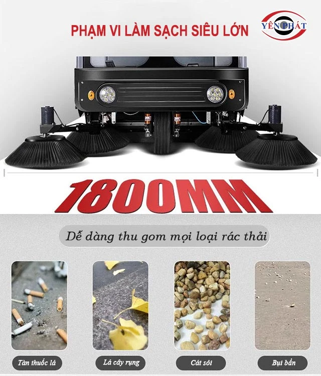 phạm vi làm sạch lớn